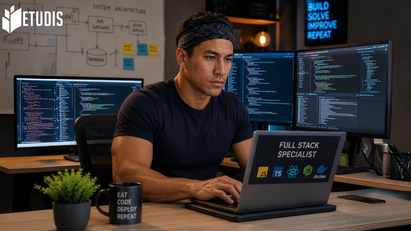 Desarrollo Web Full Stack: la formación que prepara para crear aplicaciones completas y afrontar los retos del desarrollo web actual.